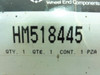 National HM518445; Roller Bearing Cone; 3.5"ID