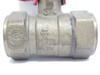 B&K 110-524; Brass Ball Valve; Inline; 3/4FNPT; Gas