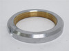 Marel 534061; Slotted Nut; Plate Brass; 2-9/32"ID x 3-7/64"OD