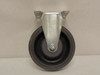 Pemco 83203Y; Poly Wheel With Frame/Castor; Rigid 5" OD