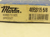 Martin 40BS15-5/8; Sprocket # 40; 15Teeth; 5/8"ID