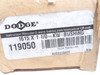 Dodge 1615x1-1/8-KW; Taper Lock Bushing 119050; 1-1/8"ID