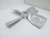 Dayton 3GRE2; Aluminum Propellor; 4-Blade; 12"OD; 1/2"ID