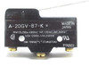 Omron A-20GV-B7-K; Lot-2 Snap Action Switch; 20A@480VAC; SPDT