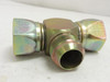 Brennan 6603-16-16-16; Swivel Tee 1 JIC x 1 JIC x 1 JIC
