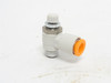 SMC AS2201FS-N01-07S; Speed Control Valve; 1/4" PTC x 1/8NPT