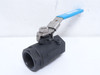 Milwaukee Valve 20CSOR-N1-LL; Steel Ball Valve 1NPT; 2000 WOG
