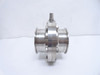 SPX 9SE0287-LM0; Butterfly Valve; SS-316; Size: 3" Clamp