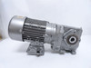 Nord SK02040AZBDH-71L/4CUS; AC Gearmotor; 13.27:1 Ratio; 1/2HP