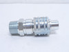 Dixon QM43; Interchange Male Hose Barb Plug; 1/2" x 3/4NPT