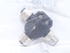 Allen-Bradley 898D-438Y-D8; Safety Wired T-Port; Dual-Channel