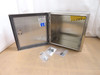 Hubbell N412121206SSC; Enclosure; SS-304; 12" x 12" x 6"