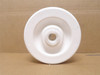 Roll Master 6511XLWTY; White Poly Wheel; 6" x 2"; 3/4"ID/Axle