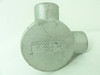 Crouse-Hinds GUAL36; Conduit Outlet Box 1"; 2 Threaded Hubs
