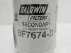 Baldwin BF7674-D; Secondary Fuel/Water Separator Element