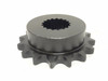 GSC 606016005; Sprocket #60; 16 Teeth; Splined Shaft 17T ID