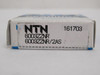 NTN 6003ZZNR; Ball Bearing; 17mm ID x 35mm OD x10mm Wide