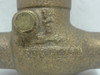 Stockham 1JML6; Swing Check Valve; Bronze; Solder; 1/2"