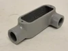 Killark OLL-1M; Duraloy Conduit Box; 1/2"; Cast Iron; LL-Style