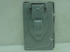 Bell 5155-0; Weatherproof Cover; Single Gang; 4-1/2" Height