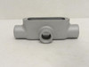 Appleton T50-M; Conduit Tee Body; 1/2NPT NO Cover