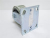 Hamilton R-524-DB; Rigid Caster; Top Plate Mount; 4"OD x 2"W
