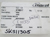 Wago 859-34; Terminal Block 5A 24VDC In; 250VAC Out; 22/14AWG