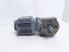SEW SF37DRN71MS2; AC Gearmotor; 11:1 Ratio; Broken Shroud