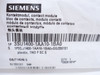 Siemens 3SU1400-1AA10-1BA0; Contact Block; 6A; 230VAC; 1-NO