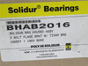 Poly-Hi-Solidur BHAB2016; Poly Flange Bearing; 3-Bolt; 1"ID