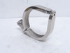 F and H 13IS-4; Sanitary Clamp; SS-304; Size: 4"; Single Hinge