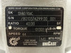 Nord 1SM63 N56C; Speed Reducer; 40:1 Ratio; 44RPM