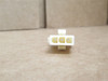AMP 172158-1; Lot-10 Cap Housings; 3Pos; 1-Row; 600V