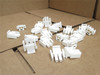 AMP 350777-1; Lot-20 Nylon Connector; 2Pos; 1-Row; 600VAC