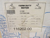 Leeson C6T8NC38B; Fan Motor; 1HP; 208-230/460VAC; 850RPM; 3PH