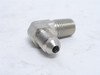 Brennan 2501-04-04-FG; Lot-3 Elbows; 90Deg; 1/4 JIC x 1/4 NPT