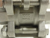 Nibco T595S6R66LL; Ball Valve; SS; 1/2" FNPT Full Port; 3 Piece