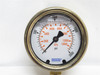 Wika 9455906; Liquid Filled Brass Pressure Gauge; 0-2000PSI