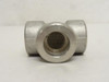 Industry-Std 2UE33; Socket Weld Pipe Union Tee SS-304 1/2"