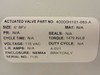 Spears 40000H101-060-A; Pneumatic Actuator; Size: 6" BFV