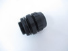 Hubbell P100NBKA; STRAIGHT MALE LT CONN 1 IN NM BLACK