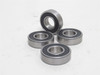Shuster R8-2RS; Lot-4; Ball Bearings; 1/2"ID x 1-1/8"OD