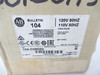 Allen-Bradley 104-C09D22; Reversing Contactor 9A Coil: 120VAC
