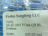 Forbo S5-45 GRT POM-CR BL; Conveyor Belt; 4;000mm L; 200mm W