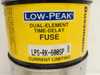 Bussmann LPS-RK-600SP; Dual-Element Time Delay Fuse; 600A; 600V