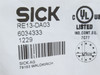 SICK RE13-DA03; Magnetic Safety Switch; 6034333; 24VAC/DC