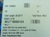 Intralox 118318510; Lot-8 Belts; 2" Width; 80' Total Length