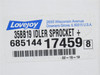 Lovejoy 35BB19; Idler Sprocket; #35; 19 Teeth; 1/2"ID