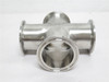 Dixon 9MP-2-304; Tri-Clamp End Cross; SS-316; 2" Clamp