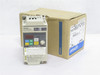 Omron 3G3JV-AB001; AC Drive IN: 240V 1Ph OUT: 240V .8A 3Ph